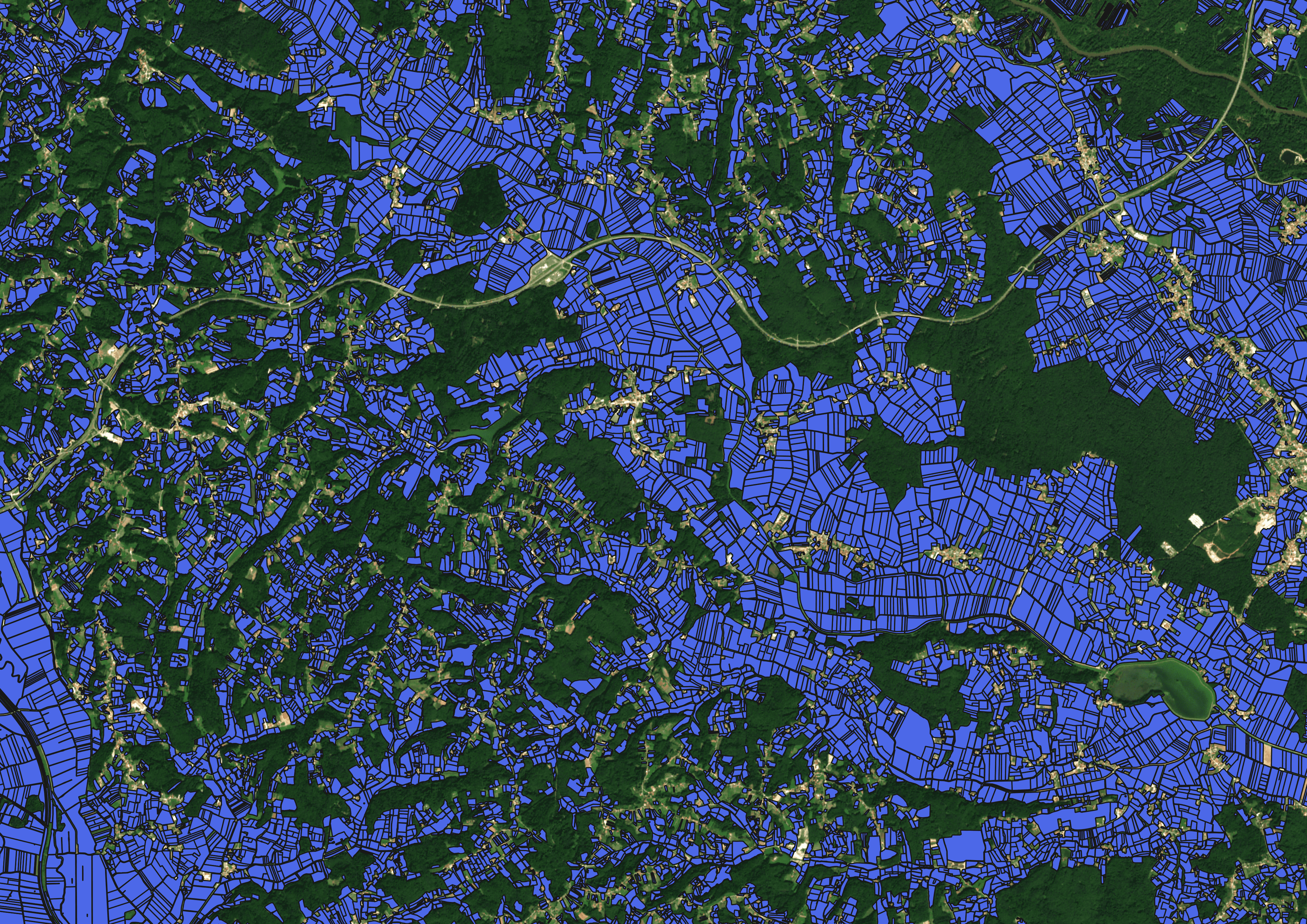 sentinel image with ref data